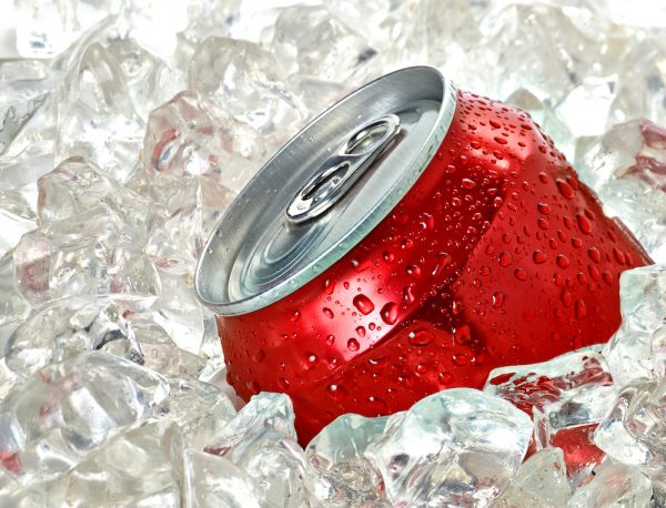 coke in the ice