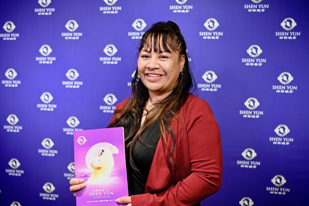 Annette Hills thoroughly enjoyed Shen Yun Performing Arts at Auckland’s ASB Theatre, on March 2, 2019. (NTD Television)