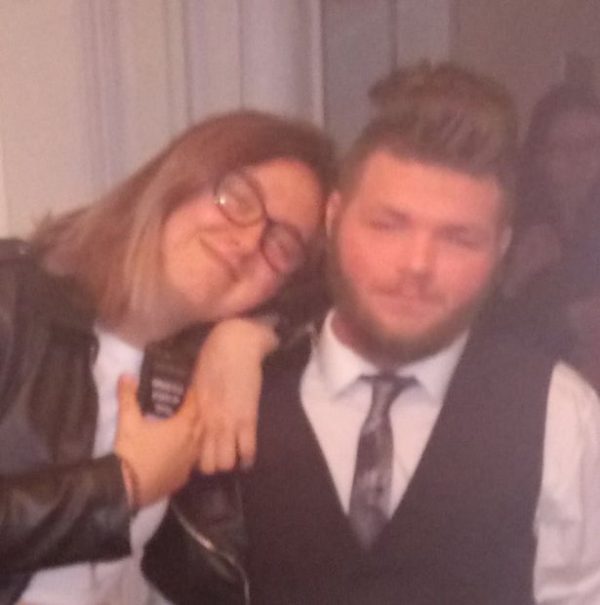 Jodie Chesney and boyfriend