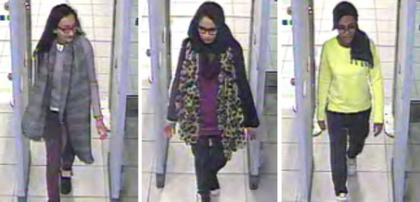 hree image combo of stills taken from CCTV