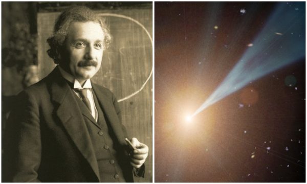 Albert Einstein and Light