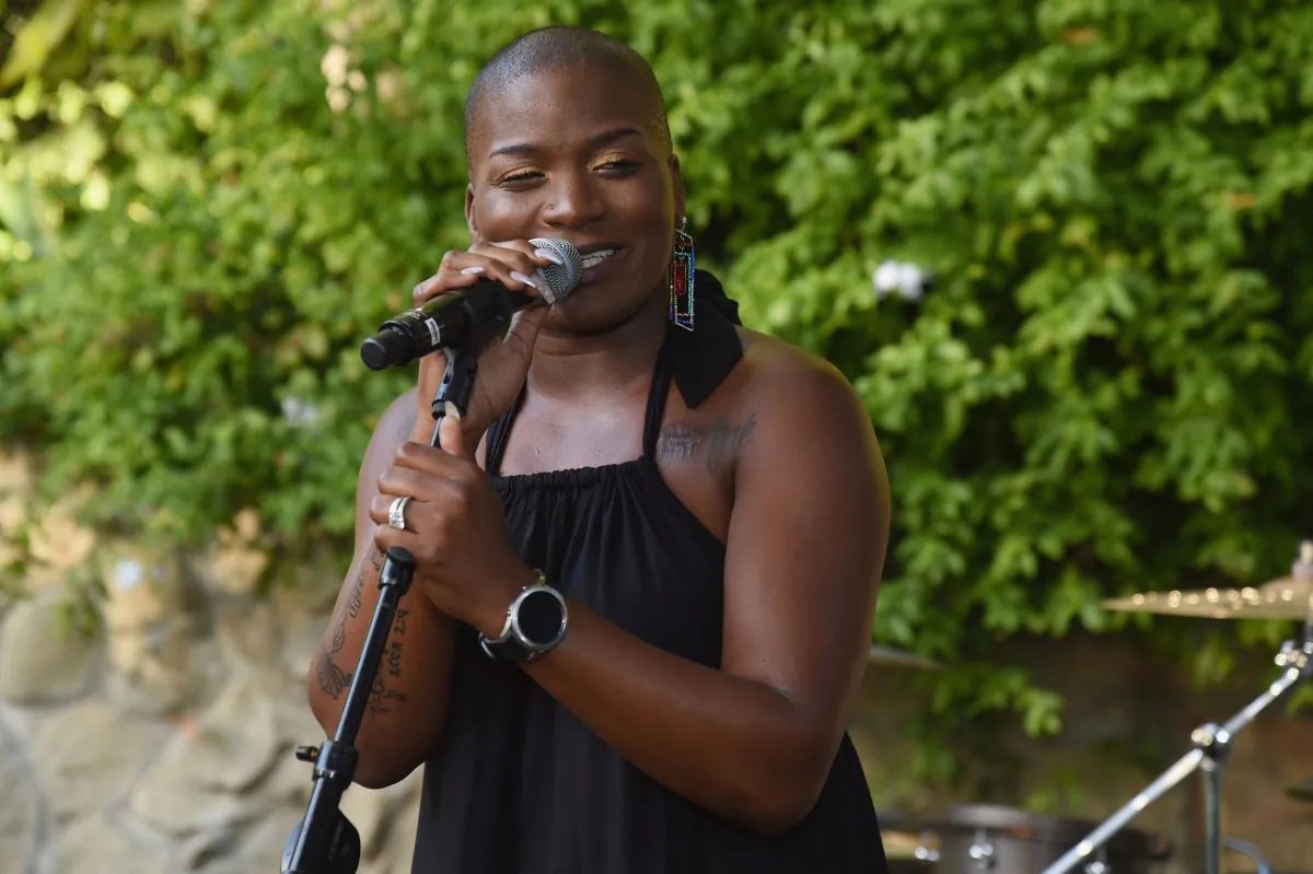  Janice Freeman performs at The COTA Awards (Celebration of the Arts) on September 15, 2018 in Malibu, California.  (Photo by Michael Kovac/Getty Images for COTA)
