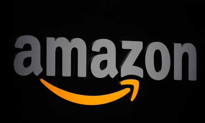 The Amazon logo in New York on Sept. 28, 2011. (Emmanuel Dunand/AFP/Getty Images)