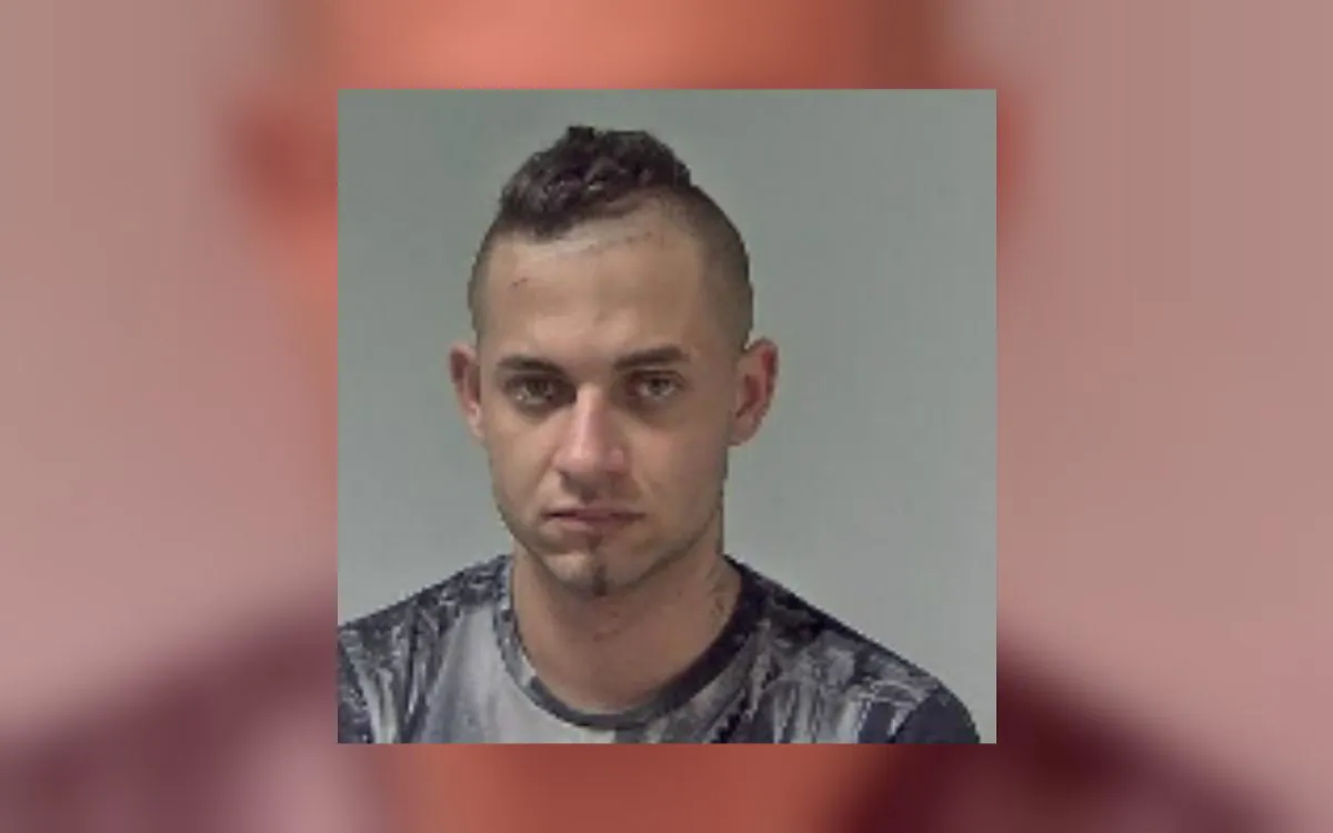 Adam Cech, one of five named co-conspirators found guilty of throwing acid over a 3-year-old boy. The boy's father was also involved but has not been named. (West Mercia Police)