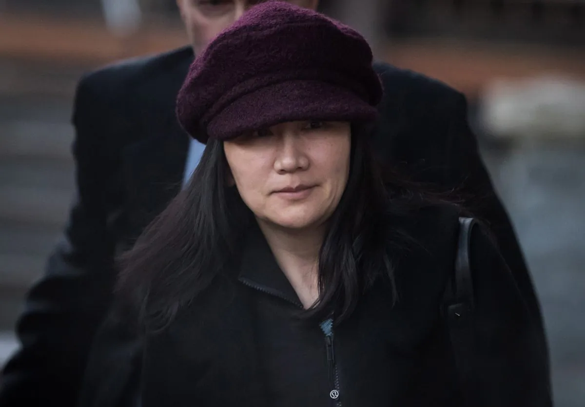 Huawei Chief Financial Officer Meng Wanzhou appears in Vancouver, Canada, on Jan. 29, 2019. (The Canadian Press/Darryl Dyck)