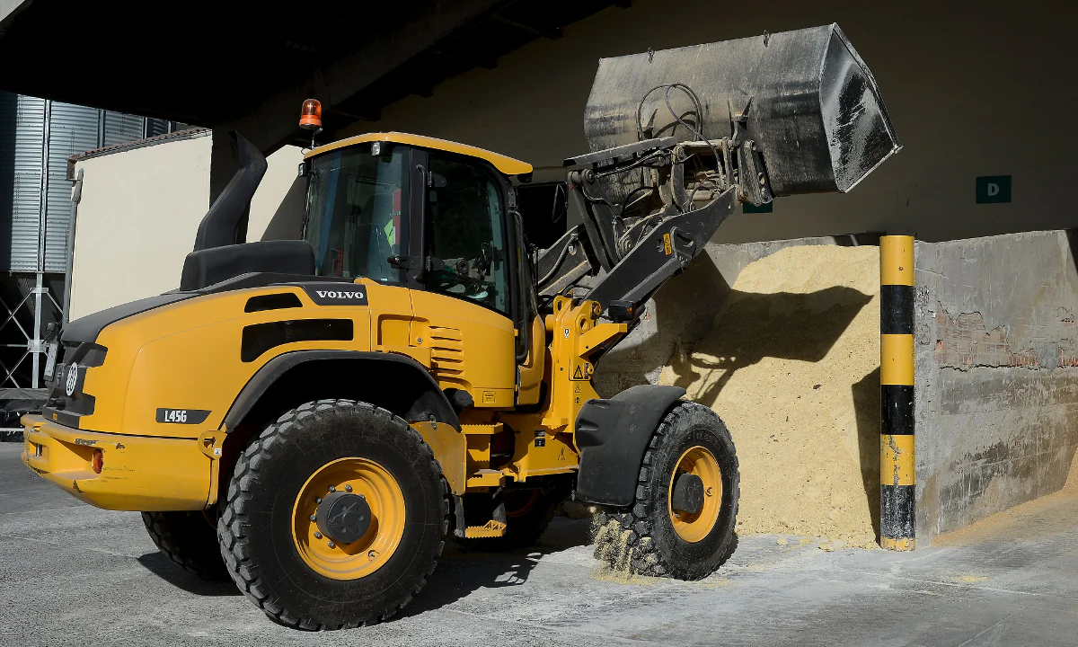 A front loader. (Josep Lago/AFP/Getty Images)