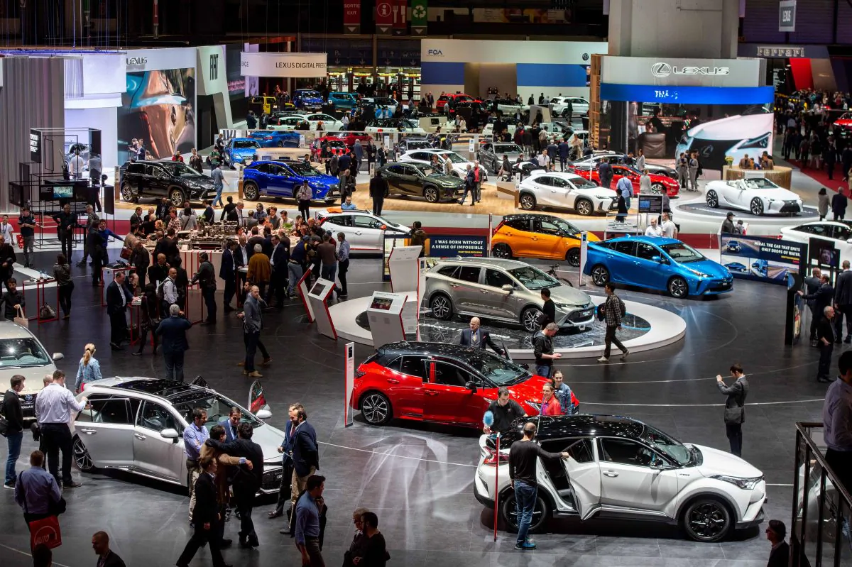 GENEVA, SWITZERLAND - MARCH 06: General view of the second press day at the 89th Geneva International Motor Show on March 6, 2019 in Geneva, Switzerland. (Photo by Robert Hradil/Getty Images)
