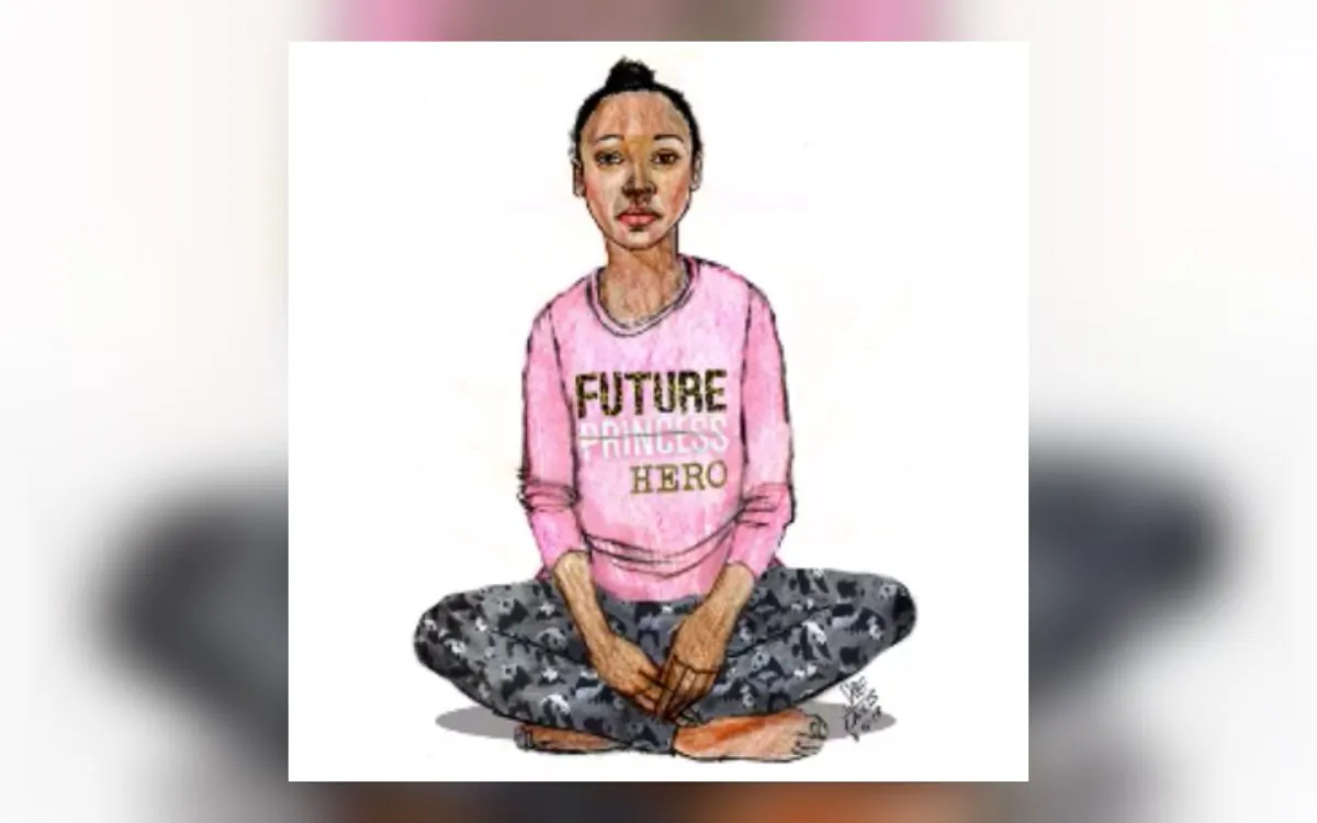 An artist's sketch of the girl whose body was found on a Los Angeles trail on March 5, 2019, released on March 6, 2019. (Los Angeles County Sheriff Department)