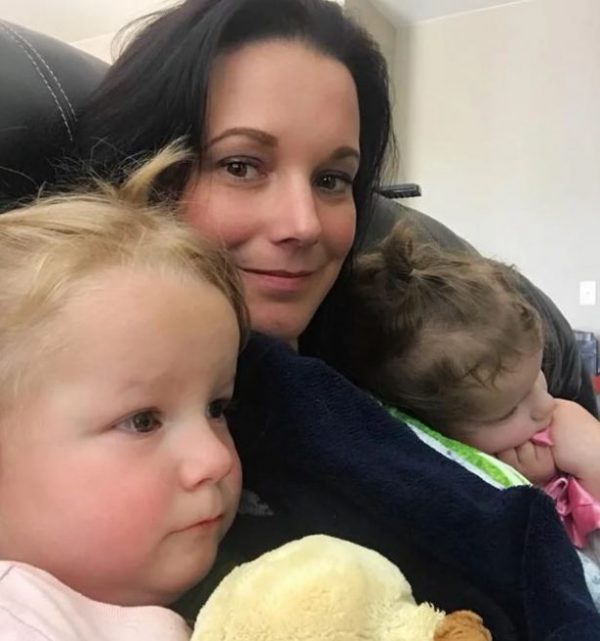 Shanann Watts and her two daughters in an undated file photo.