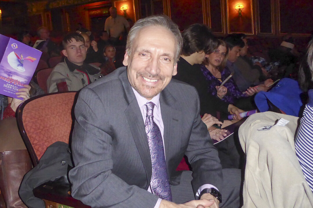John Disanti was captivated by Shen Yun Performing Arts on March 7, 2019. He saw the performance at Pittsburgh's Benedum Center for the Performing Arts. (Frank Liang/The Epoch Times)
