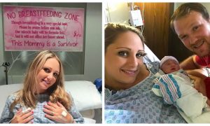 To Fulfill Her Dream of Becoming a Mother, This Woman Stops Breast Cancer Treatment to Give Birth to Baby Girl