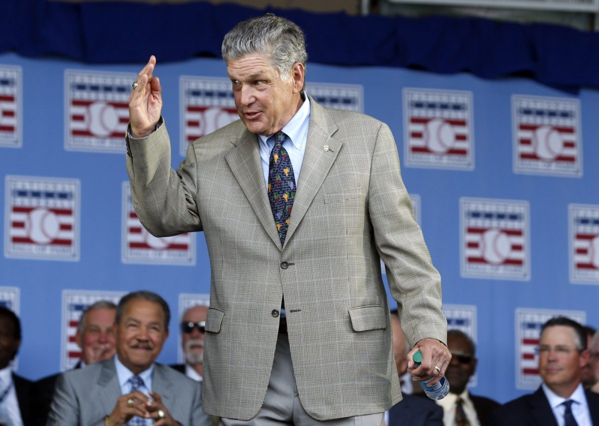 Baseball hall of famer Tom Seaver