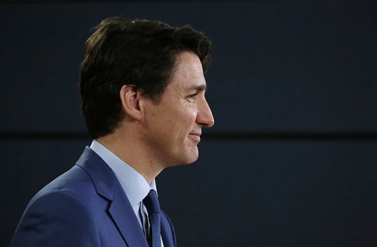 Canada's Prime Minister Justin Trudeau attends a news conference in Ottawa, Canada,on March 7, 2019. (Dave Chan/Getty Images)