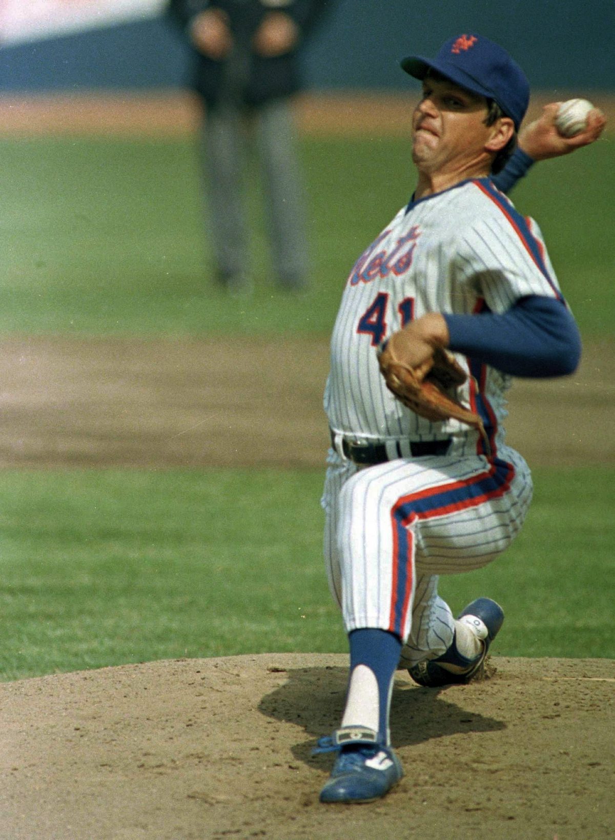 New York Met Pitcher Tom Seaver