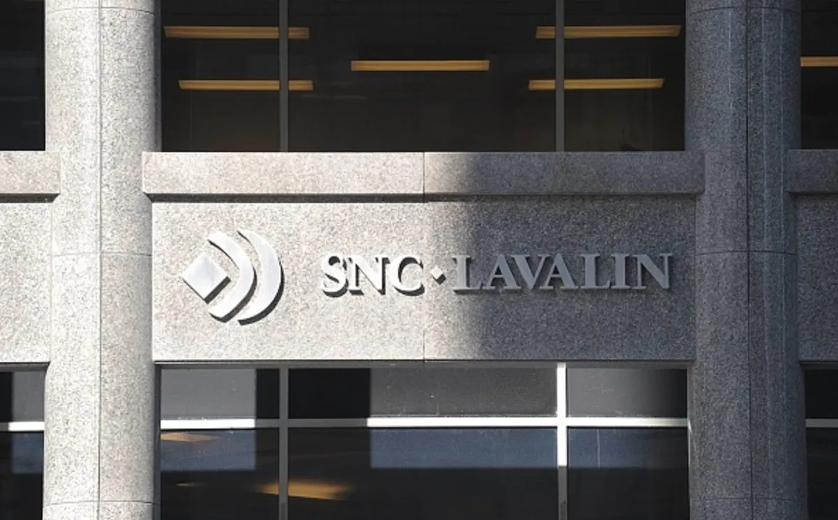 The SNC-Lavalin headquarters in Montreal, Canada, on Feb. 28, 2019. (Julien Besset/AFP/Getty Images)