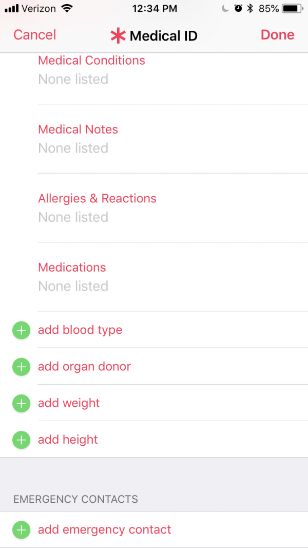 Medical ID