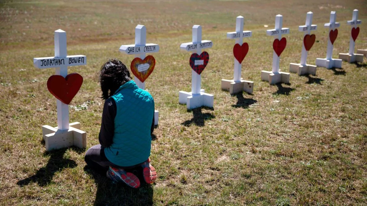 The Poarch Band of Creek Indians tribe will be making a $184,000 donation to cover the costs, Lee County coroner Bill Harris confirms to CNN. (David Goldman/AP)