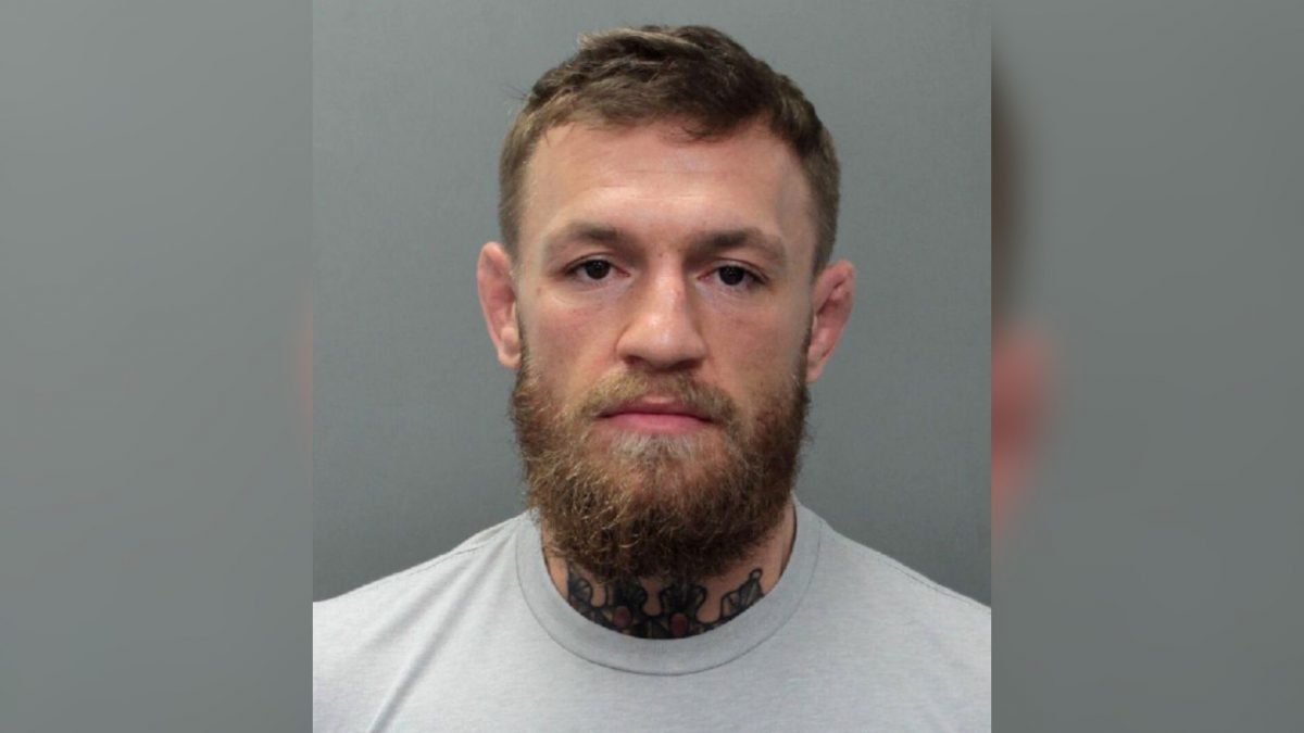 Conor McGregor mugshot