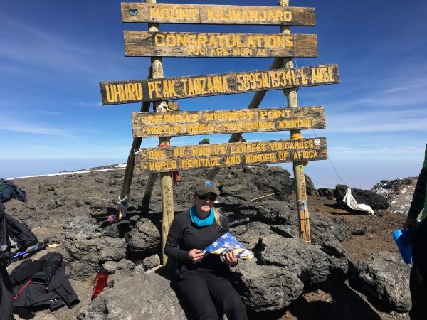 Ennis on the summit