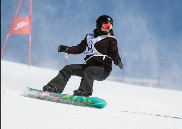 Ennis snowboarding