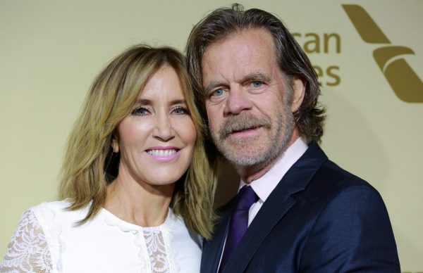 Felicity Huffman (L) and William H. Macy