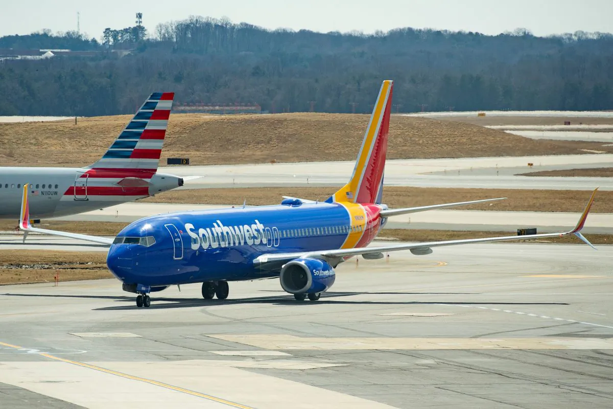 A Boeing 737 Max 8 flown by Southwest Airlines taxis to the gate at Baltimore Washington International Airport near Baltimore, Maryland on March 13, 2019. - US President Donald Trump on March 13, 2019, announced a plan to ground all Boeing 737 MAX aircraft amid intense international and political pressure following the second deadly crash in less than five months. "We're going to be issuing an emergency order of prohibition regarding all flights of the 737 MAX 8 and 737 MAX 9," Trump told reporters the White House. (Photo by Jim WATSON / AFP)        (Photo credit should read JIM WATSON/AFP/Getty Images)