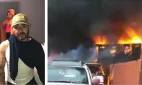California Man Runs Into Burning House to Rescue Pit Bull