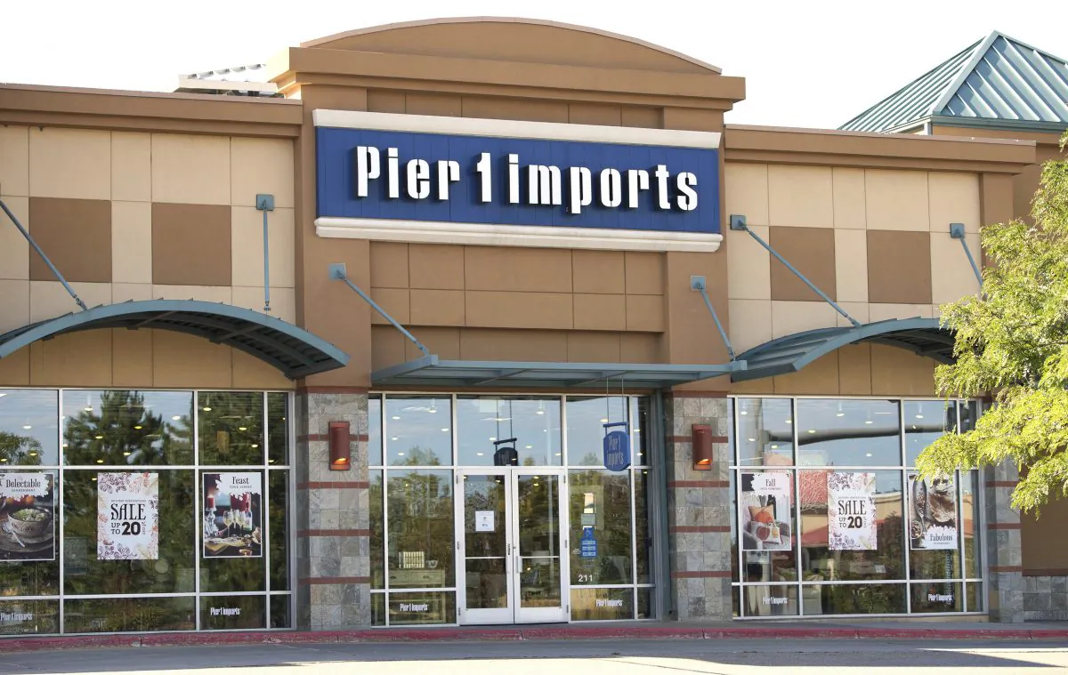 The Pier 1 Imports store is seen in Broomfield, Colo., on Sept. 17, 2014. (Rick Wilking/Reuters)