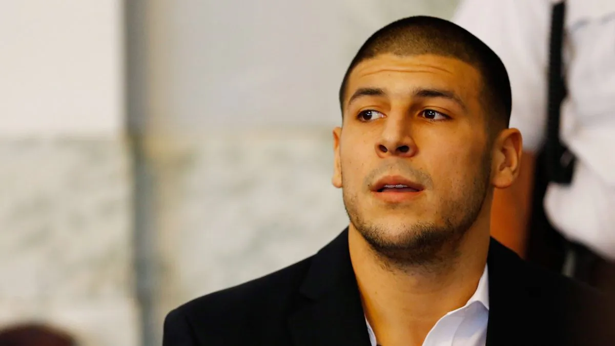 Massachusetts' highest court on March 13, 2019, reinstated Hernandez's murder conviction, scrapping a legal principle that had erased it after he killed himself in prison in April 2017. (Jared Wickerham/Getty Images)