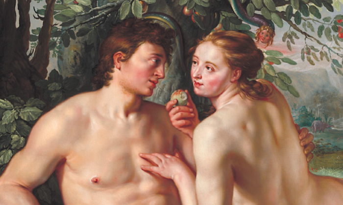 "The Fall of Man," 1616, by Hendrick Goltzius. National Gallery of Art. (Everett - Art / Shutterstock)