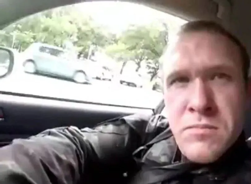 Brenton Tarrant, one of the suspected shooters in the New Zealand mosque shootings, allegedly streamed the attack live on Facebook on March 15, 2019. (Screenshot)