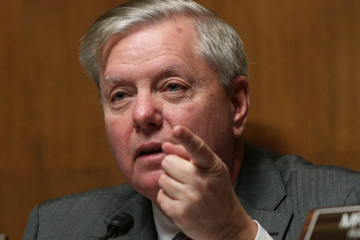 Committee chairman Sen. Lindsey Graham (R-S.C.) speaks during a hearing before the Senate Judiciary Committee on Capitol Hill in Washington, on March 12, 2019. (Alex Wong/Getty Images)