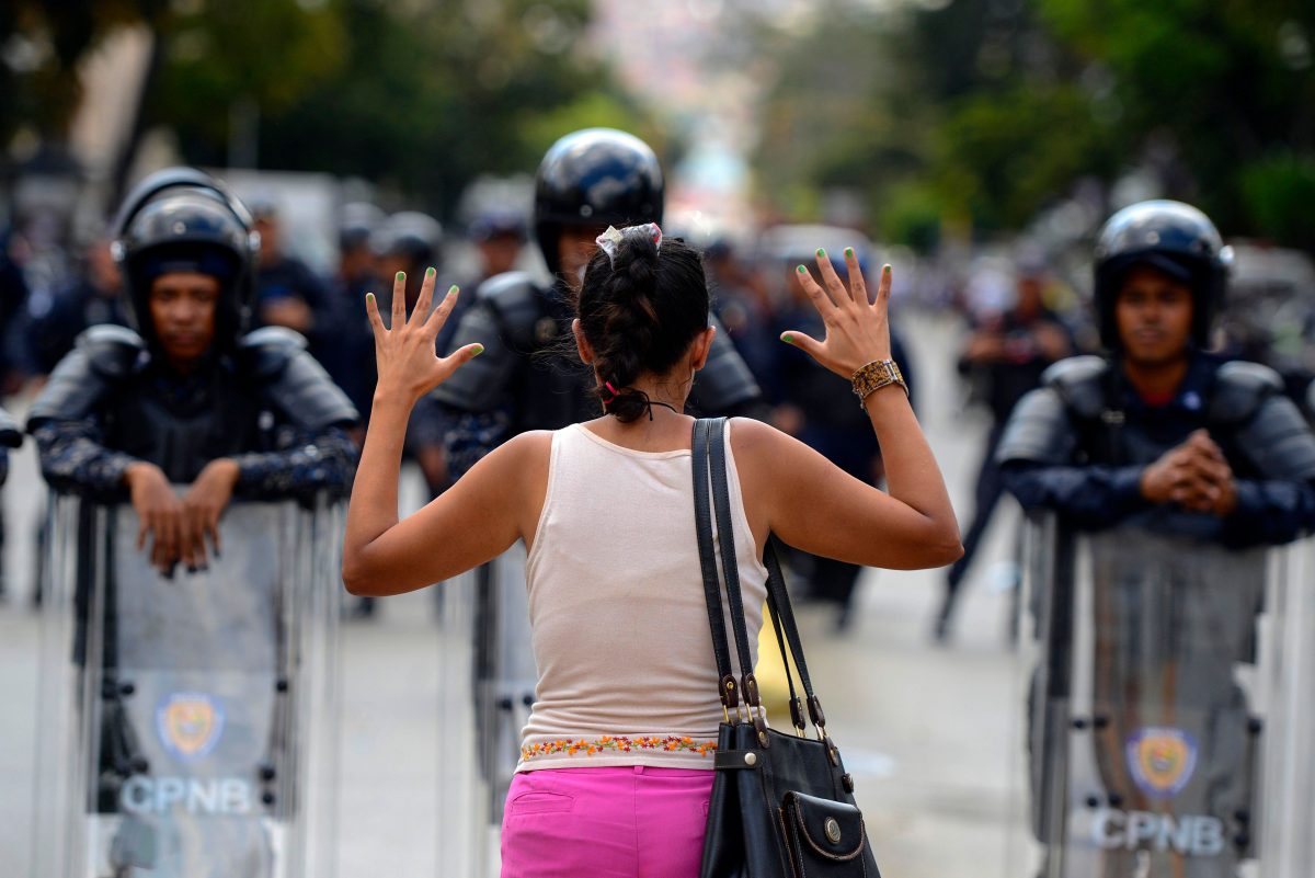 Venezuela crisis-protest