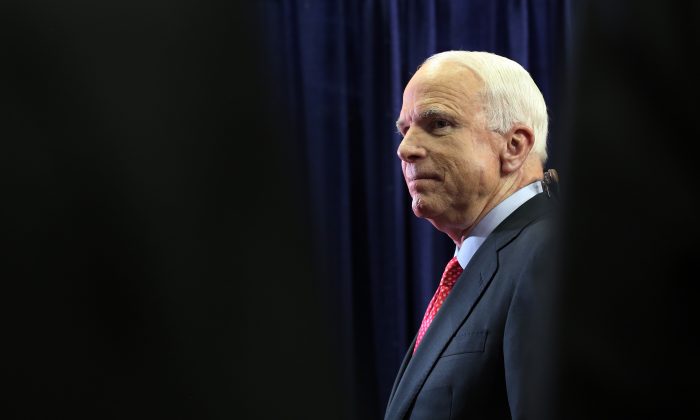 Deposition Reveals Late Sen. McCain’s Role in Spygate Scandal