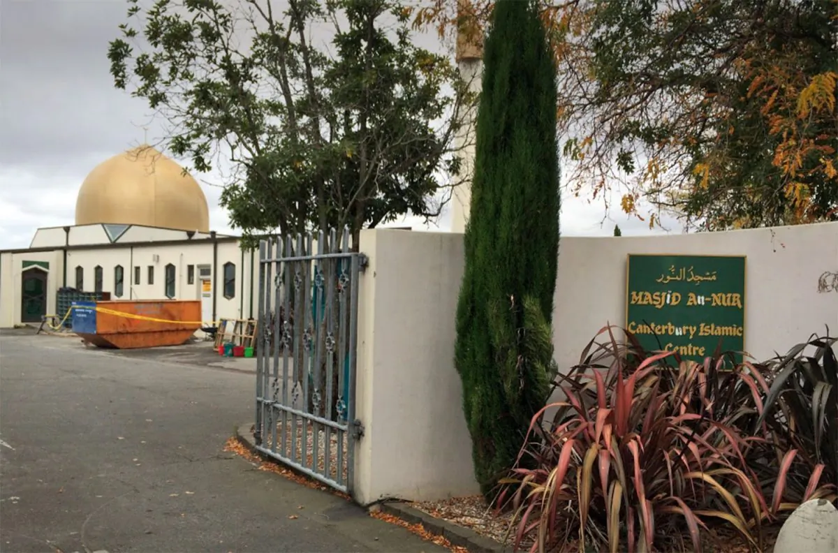 Street view of Masjid Al Noor mosque in Christchurch, New Zealand, in May 2016. (Google Maps/Street View)