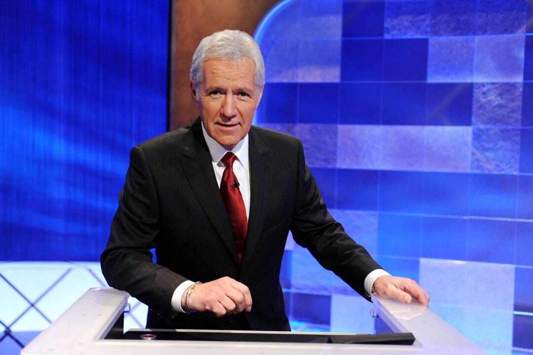 Alex Trebek in a file photograph. (Amanda Edwards/Getty Images)
