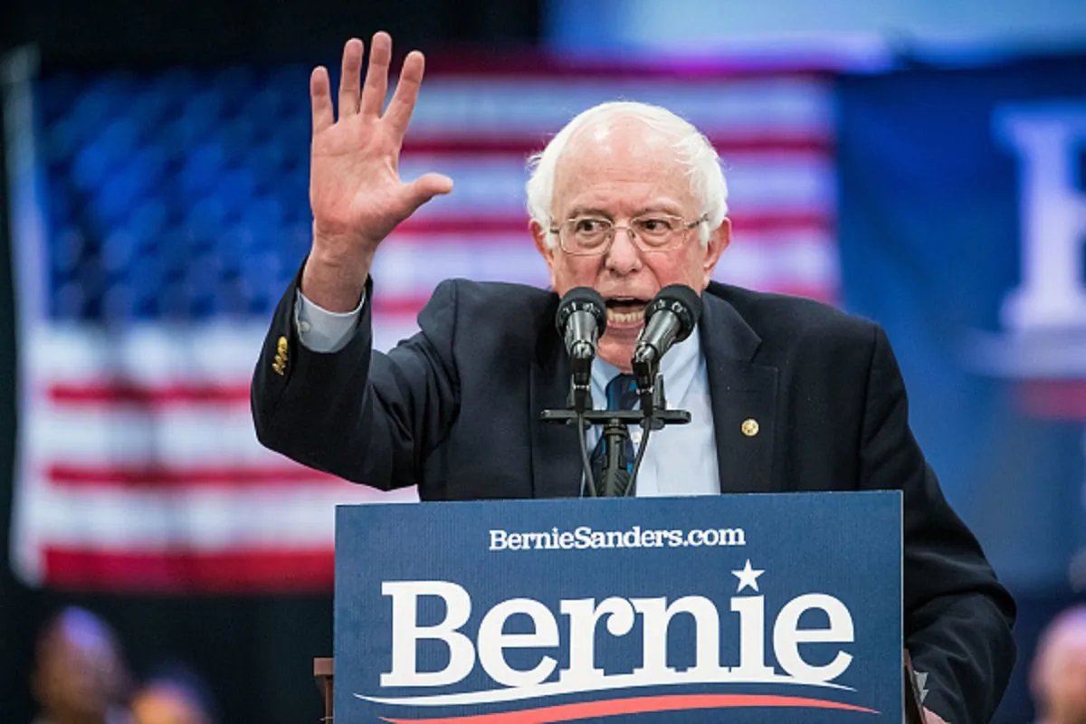 Democratic presidential candidate Sen. Bernie Sanders at the Royal family Life Center in North Charleston, S.C., on Mar. 14, 2019. (Sean Rayford/Getty Images)