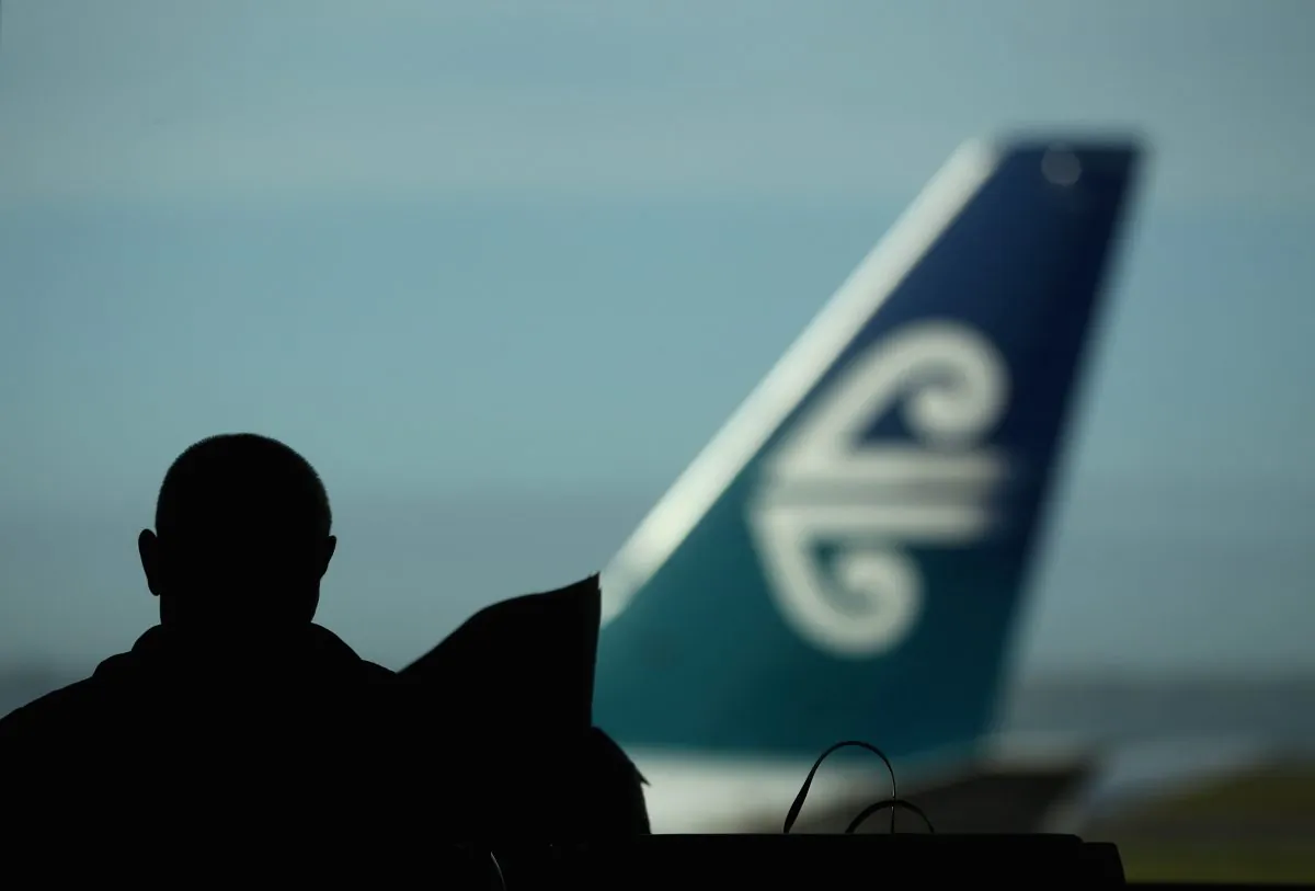 File photo showing passengers waiting to board flights at an airport in New Zealand on June 1, 2011. (Phil Walter/Getty Images)