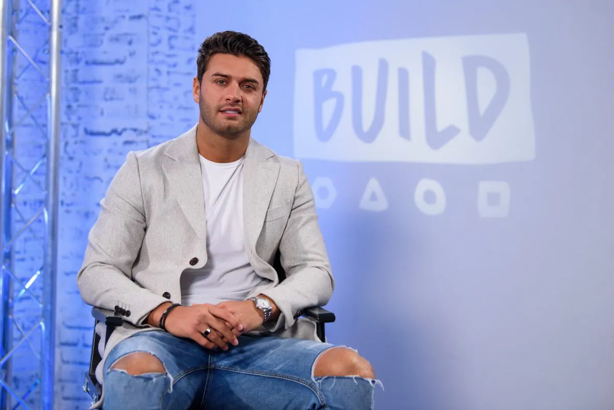 Mike Thalassitis takes part in a panel discussion in London,  on Feb. 7, 2018. (Joe Maher/Getty Images)