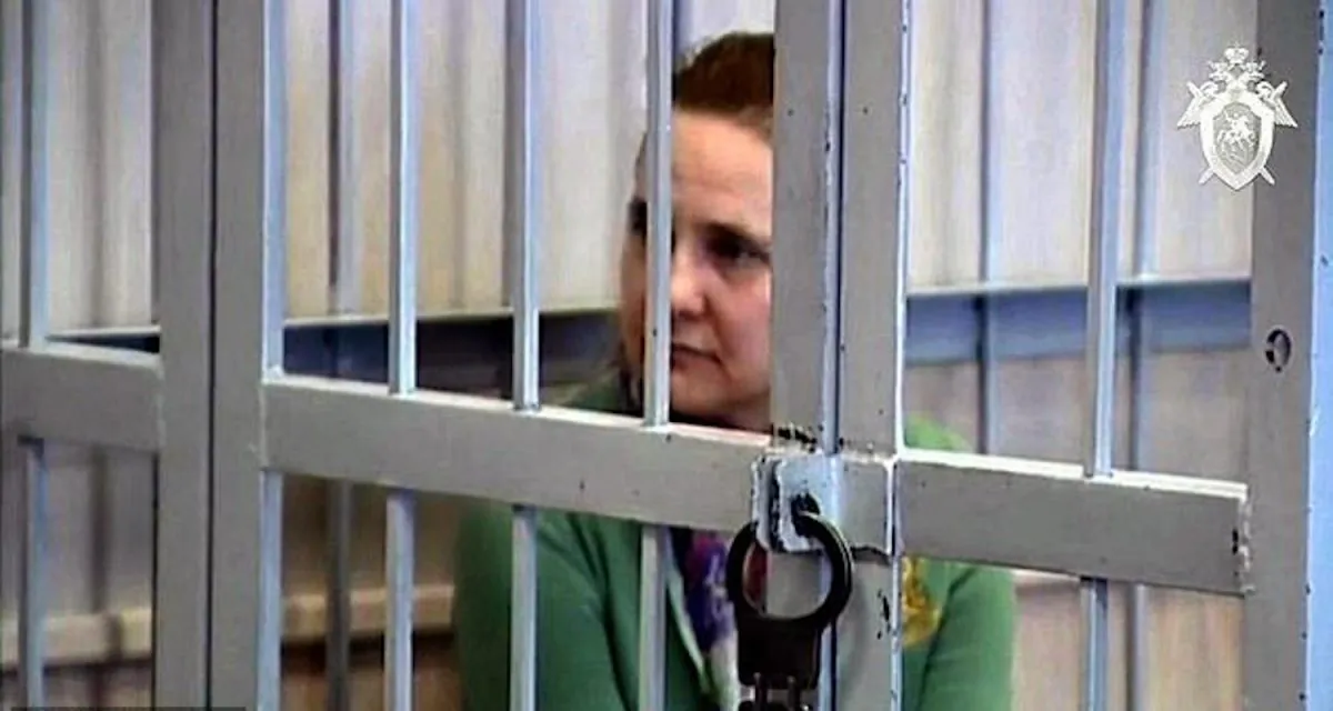 Lyubov Korotkova, a Russian foster mother sentenced to six years in jail for starving and drugging a child to claim sickness benefits. (Investigative Committee of Russia)