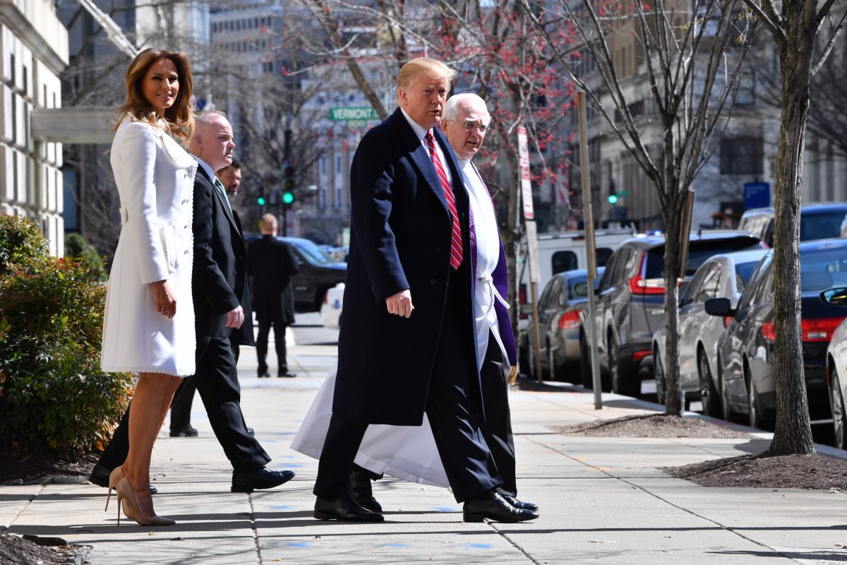 President Donald Trump and First Lady Melania Trump