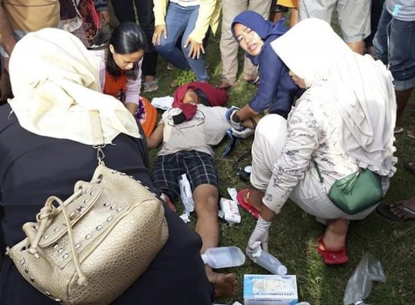 Indonesia floods and earthquake