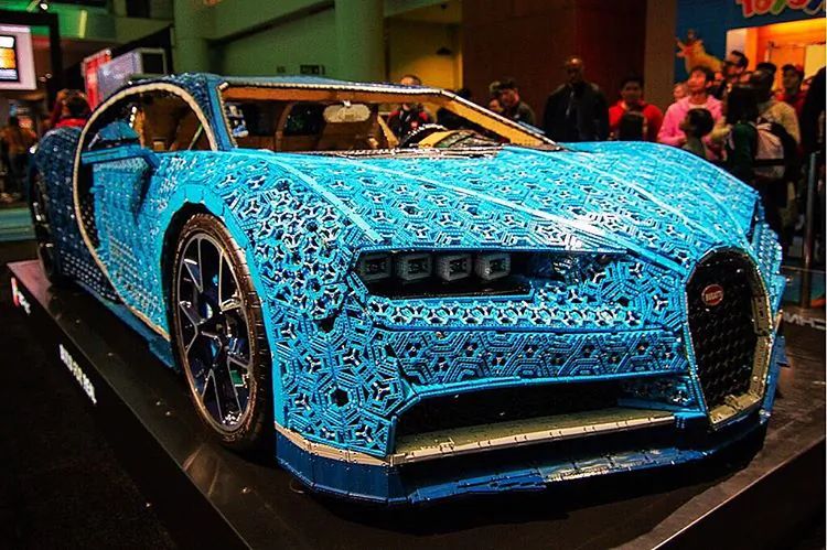 LEGO Bugatti Chiron. (Canadian International AutoShow)