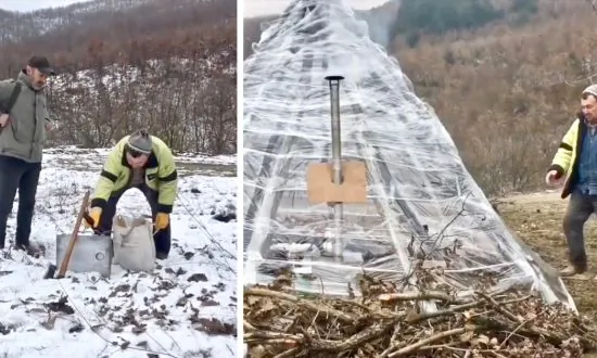 Ingenious Idea Creates a Camping Cabin for Just $5