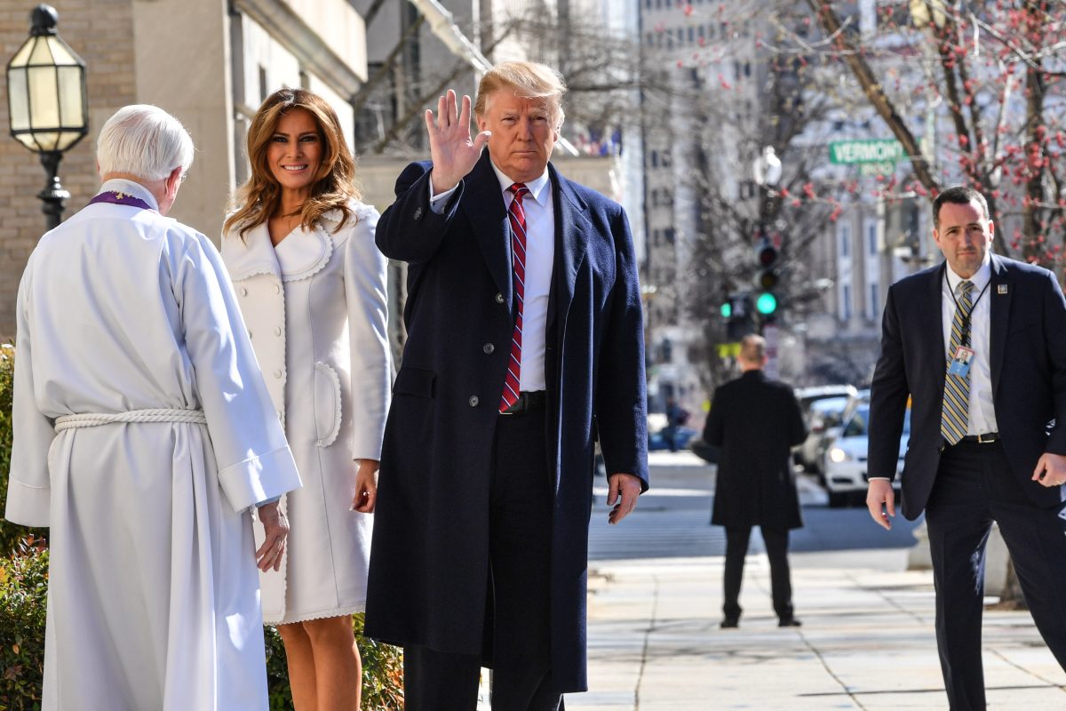President Donald Trump and First Lady Melania Trump