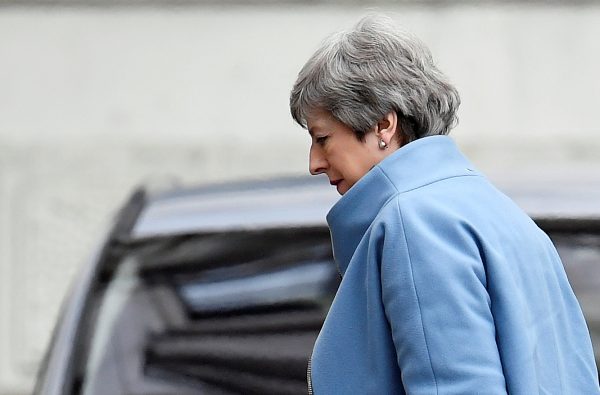 Britain's Prime Minister Theresa May
