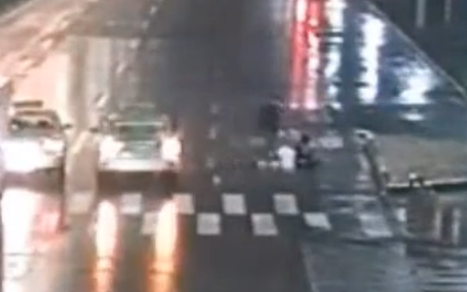 Taxi accident