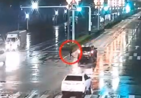 Taxi accident