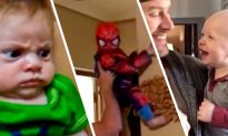 Little Girl Gets Handed Newborn Sibling and Her Displeasure Is Hilarious, Along With Other Babies
