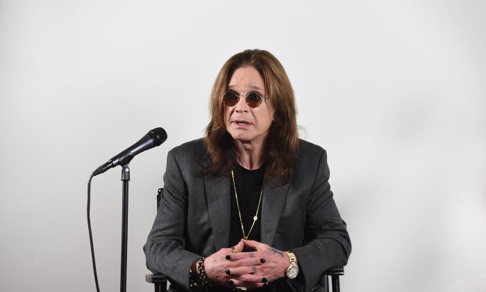 Ozzy Osbourne at home in Los Angeles, California, on Feb. 6, 2018. (Kevin Winter/Getty Images for Live Nation)